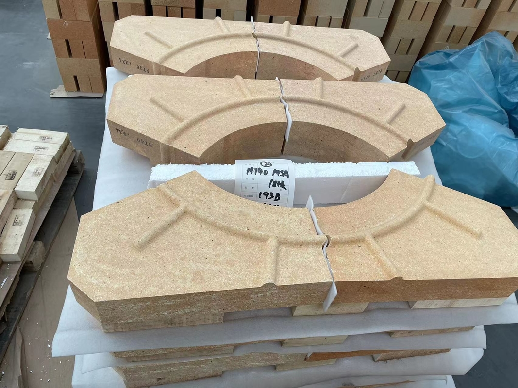 Excelentes Tijolos de Argila para Forno com Resistência a Ácidos e Densidade Aparente de 2.1-2.2 para Fornos de Temperatura