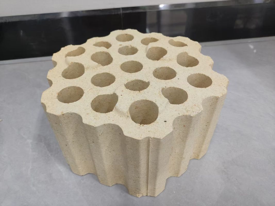 Alta refractariedade sob carga DRL-65 Com baixo fluxo Alto tijolo de alumínio usado para o queimador de fogão a altas temperaturas