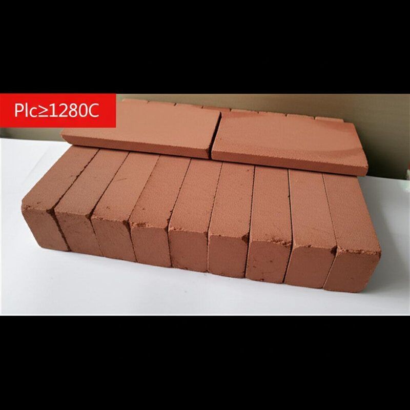 Plc≥1280C tijolos de argila refratários que oferecem excelente resistência a ácidos