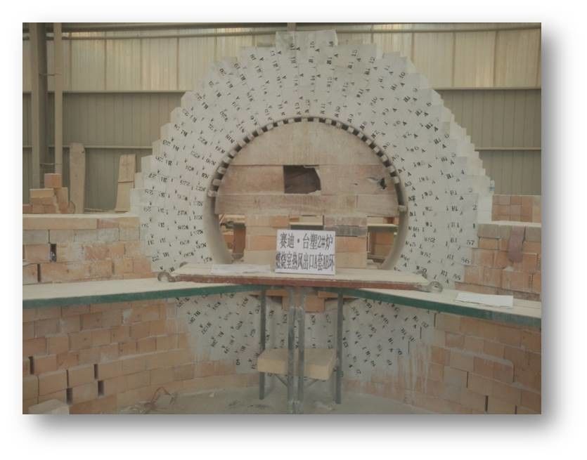 Tijolo especial LZ65 do bom refratário da alumina da resistência de choque térmico amplamente utilizado para a estufa giratória