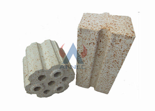 Tijolo de alumina Kg/m3 alto à prova de fogo refratário curvado da densidade de maioria 2300~2350 de Oven Sk 40