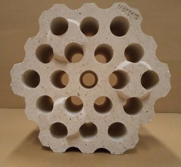 tijolo de verificador da alumina do calor elevado para o fogão quente da explosão do alto-forno médio e grande do tamanho