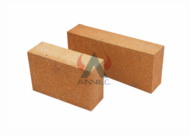 Ateie fogo - à cor amarela resistente de SK34 Clay Refractory Brick 40MPA