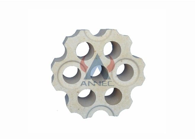 Refractoriness alto sob o tijolo especial LZ55 da alumina da carga amplamente utilizado para a estufa giratória, fogão quente da explosão, fogão do eixo