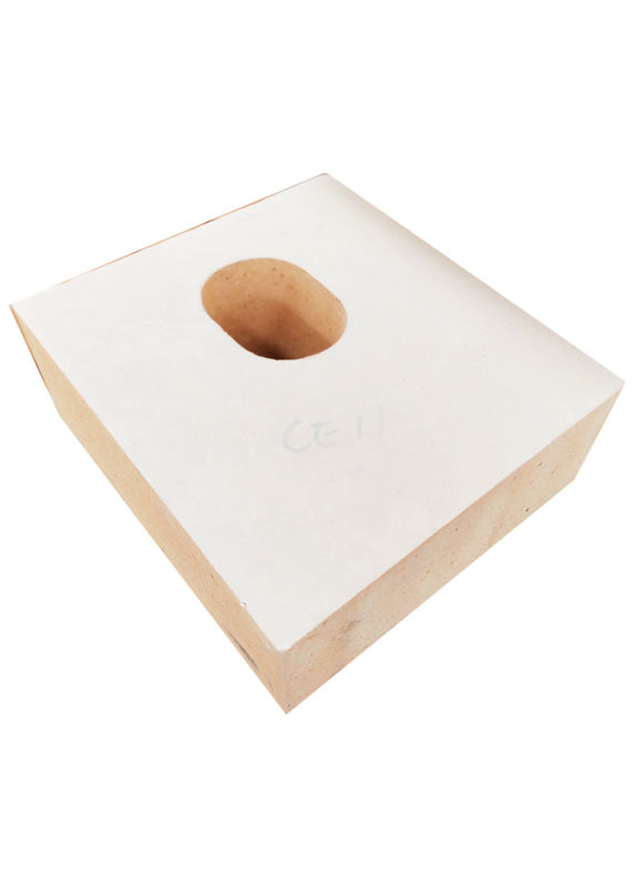 Os tijolos refratários da alumina especial da forma resistem do ℃ de /refractory do tijolo o tijolo 1300 de alumina alto refratário