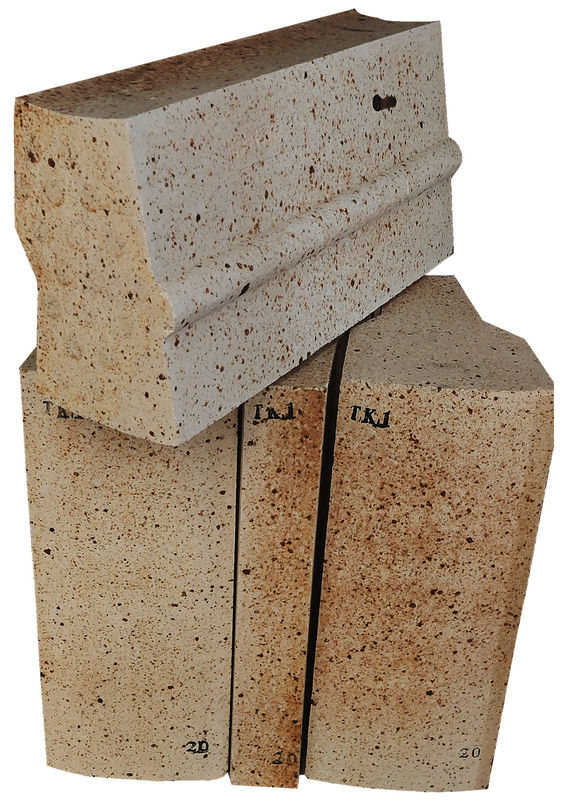 Mulite de isolamento de pouco peso do tijolo refratário de tijolo de silicone para a isolação térmica 0.8-1.2 G/cm3